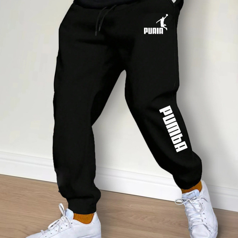 Men's Sweatpants Autumn and Winter New Casual Pants Sports Jogging Pants Men's and Women's Velvet Sweatpants Harajuku Street Pants for Men