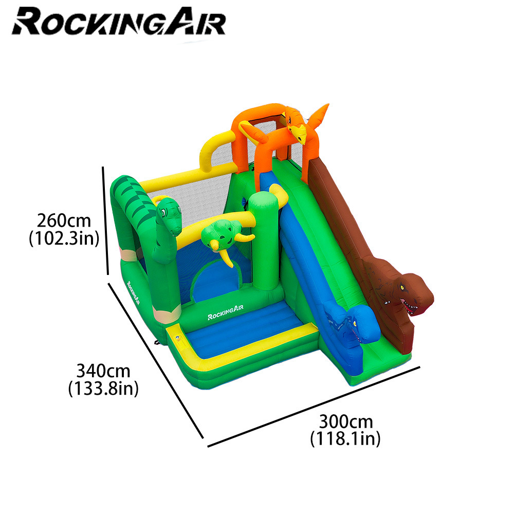 Doctor Pig| castillo infláble parque de atracciones infantil pequeño infláble casero cama trampolín deslizante combinación juguete infláble castillo