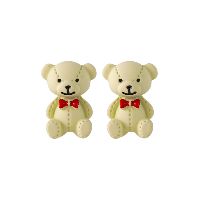 Pendientes De Oso De Dibujos Animados Lindo display picture 4