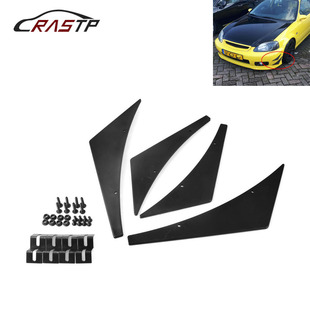 Cross-border car modification air knife front spoiler front and rear small surrounding spoiler body trim strip