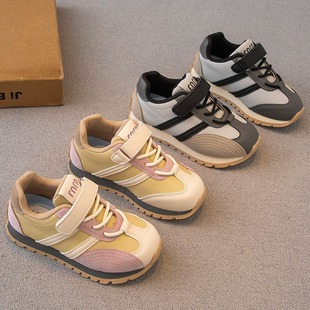 Children's Sports Shoes 2024 Spring and Autumn New Boys' Shoes Girls Dad's Shoes Soft Sole Casual Running Shoes for Middle and Large Children