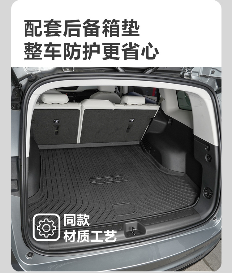 Suitable for Buick Envision PLUS five-seater, full coverage floor mats including door sills, 21-25 models, TPE car floor mats