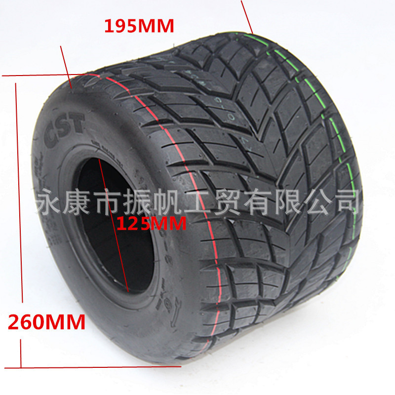 Non-Slip Wear-Resistant Tires 11X 7.1-5inch 10X4.50-5 Kart Rain Tire Track Competitive Cst Tire