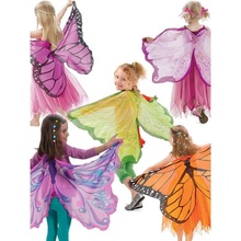 儿童装扮天使蝴蝶翅膀玩具披风面具万圣节幼儿园表演出服