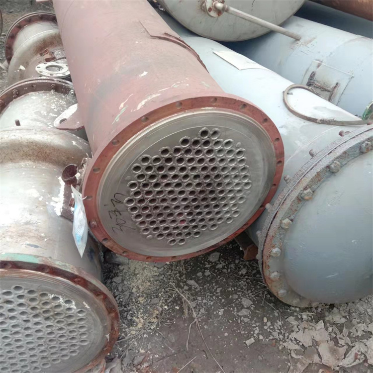 二手不锈钢冷凝器 200平方板式换热器 10平方石墨换热器型号多多