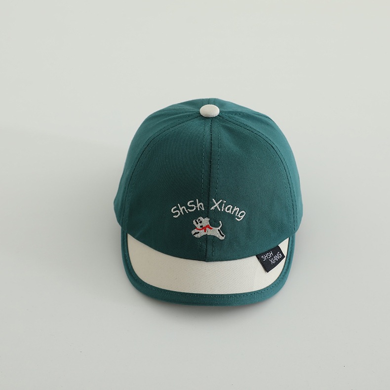 Sombreros para bebés primavera y otoño gorras de lengua de pato lindas de dibujos animados para bebés gorras corta gorras de béisbol para hombres y mujeres