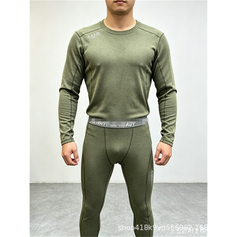 Export Brand Outdoor Thermal Underwear Set for Men, Fleece Autumn and Winter Sports Skiing Base Layer Export Brand Outdoor Thermal Underwear Set for Men, Fleece Autumn and Winter Sports Skiing Base Layer