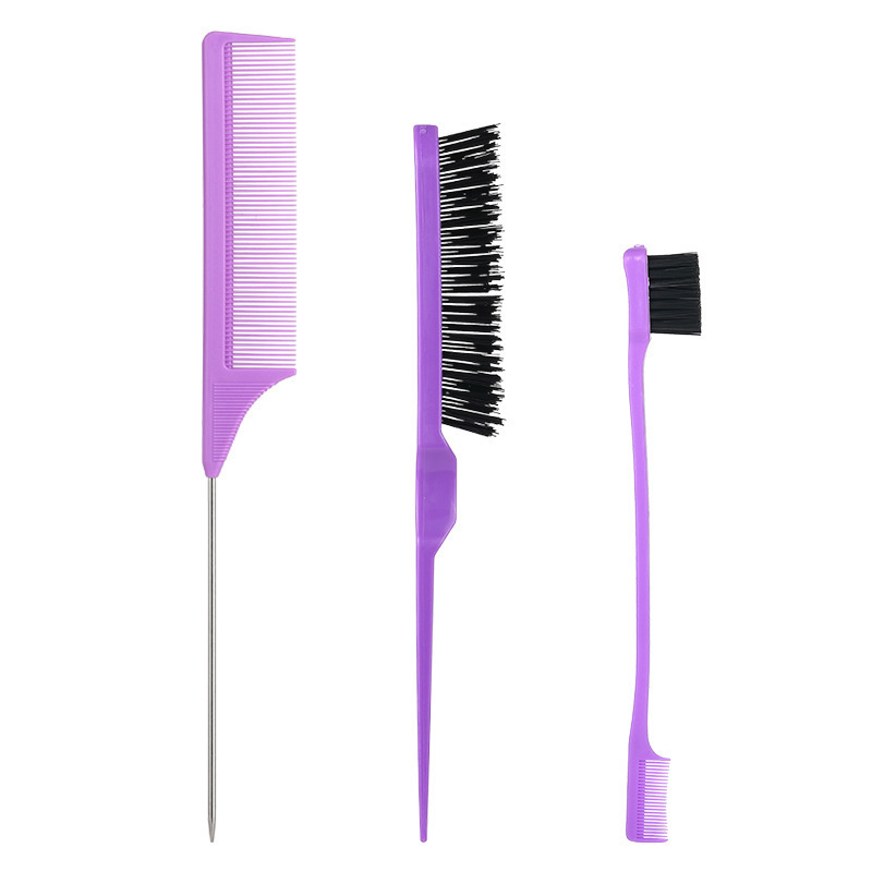 クロスボーダーAmazon人気ヘアスタイリングコーム3点セット、ハイライトコーム、オイルコーム、ヘアカラーコーム、ヘアカラーセット|undefined
