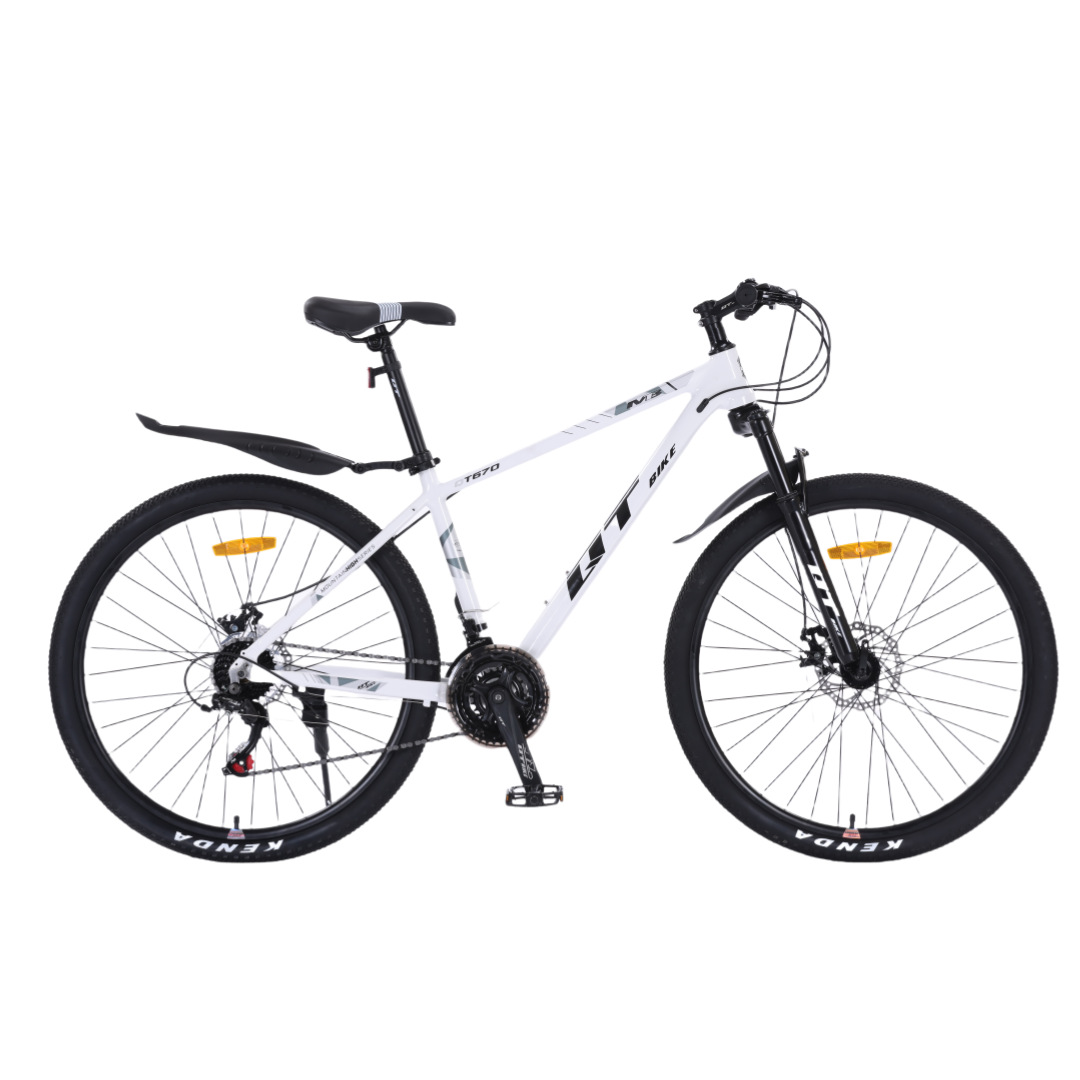 出口高端铝合金山地自行车前后双碟刹29寸27.5寸建大轮胎小鸟涂装