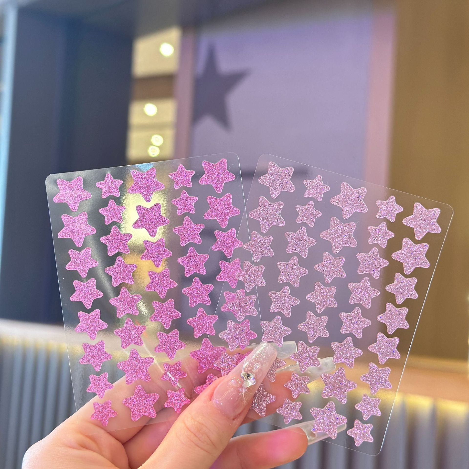 핑크 로즈 레드(중간 보라색 색상 상자)