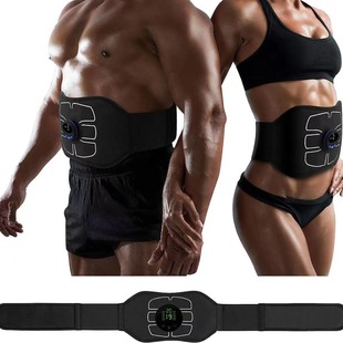 510K EMS abdominal muscle stickers massage belt abdominal fitness instrument Belt Fitness equipment low frequency pulse muscle stimulator