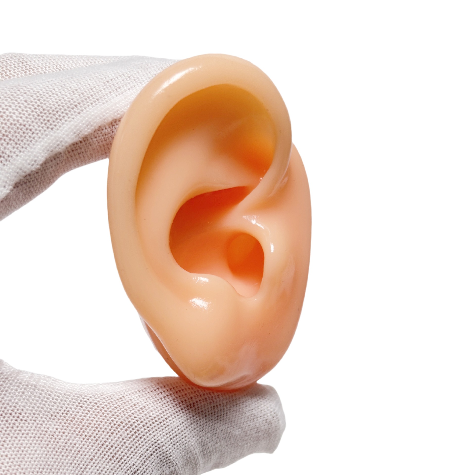 auriculares de silicona modelo de canal auditivo auricular auriculares audífonos auriculares perforación auriculares estante de exhibición joyas pendientes