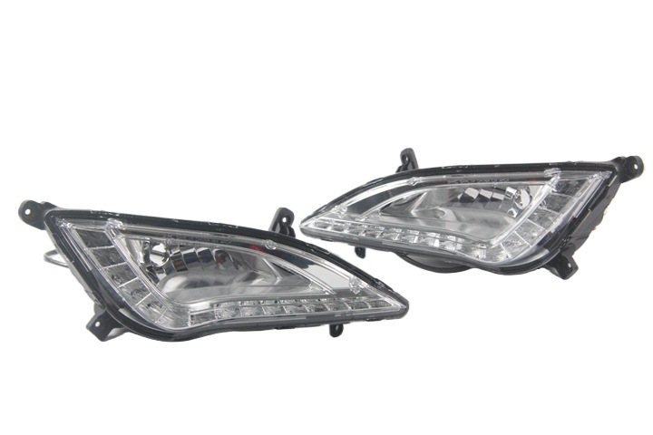 Aplicable a 15 nuevas luces corrientes diurnas de Langdong nuevas luces corrientes diurnas del LED especiales de la configuración baja de Langdong