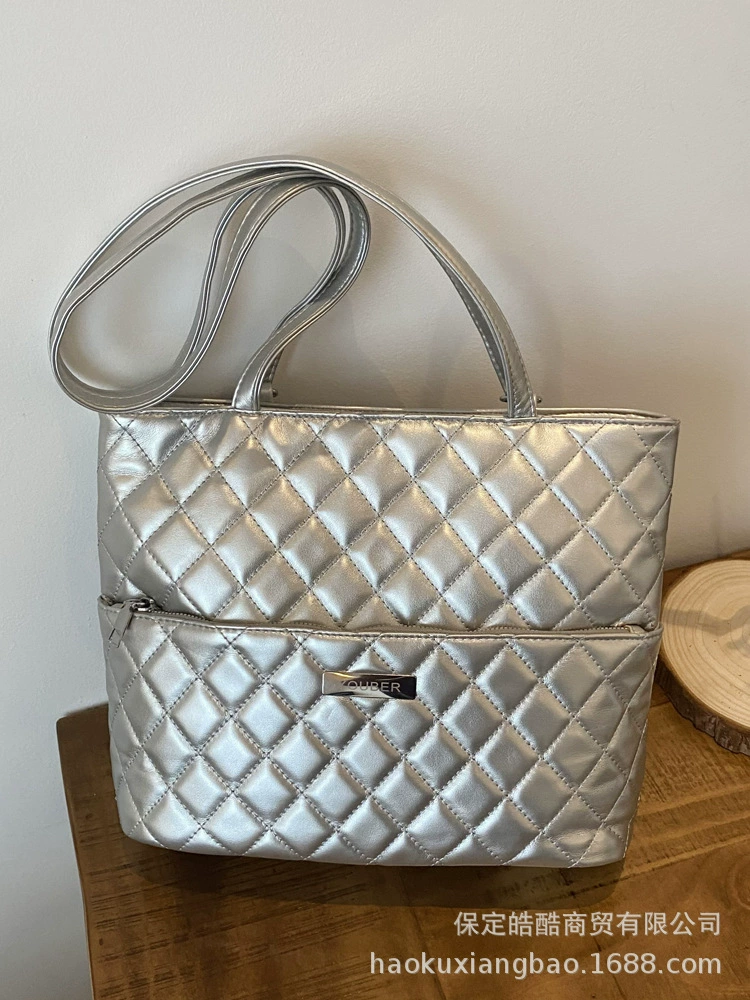 Рюкзак, портфель через плечо, вместительная сумка через плечо, стиль Chanel, Южная Корея