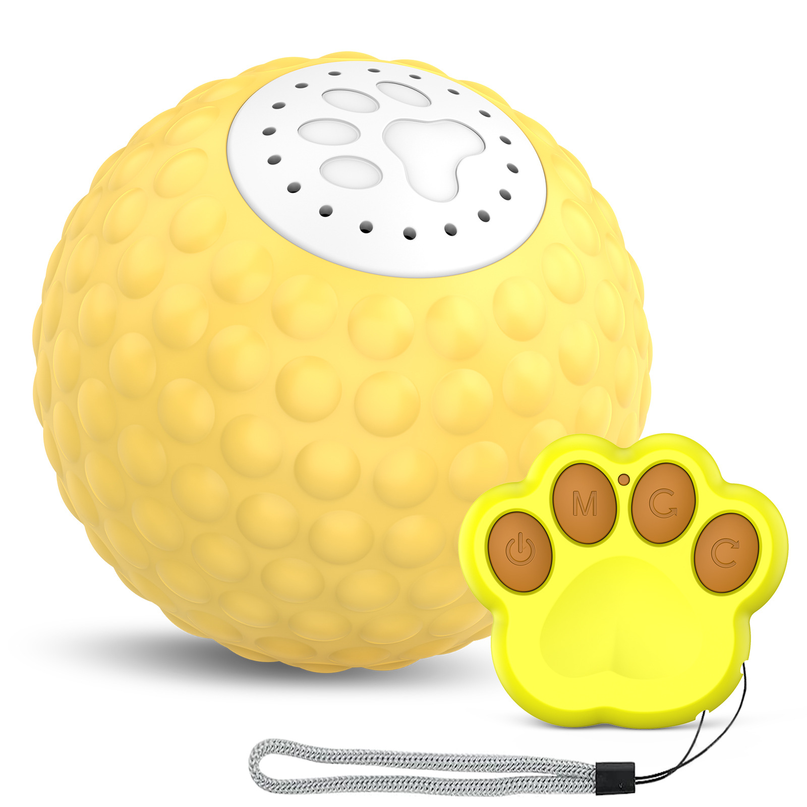 Amazon popular mascota juguete inteligente gato bola rodante sonido divertido gato bola gato actualización versión de Control Remoto C1