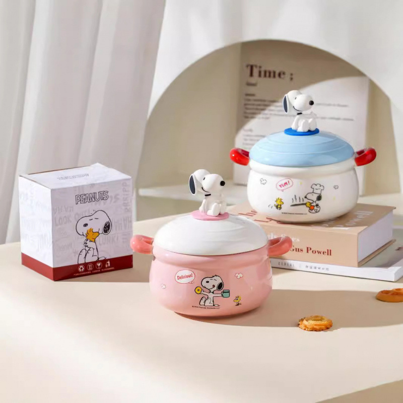 Snoopy Ceramic Ramen Bowl