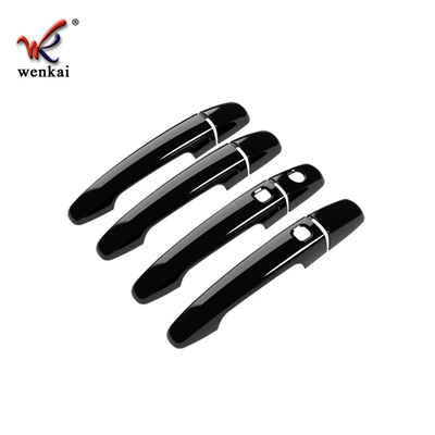 Suitable for Suzuki 25 Fronx modified exterior door handle anti-scratch trim door handle cover auto supplies (Other Automotive Exterior Supplies) - piano-black