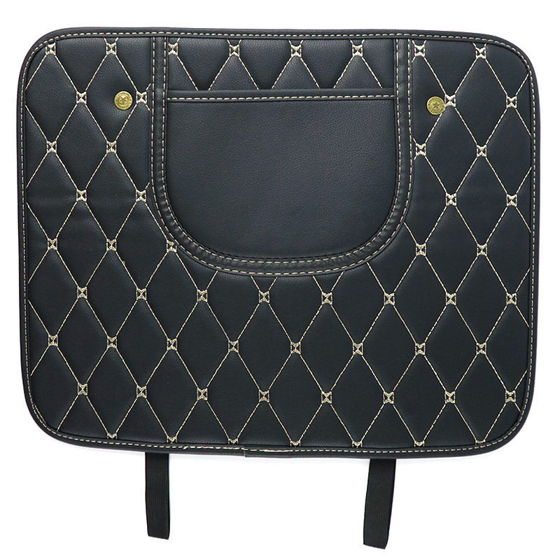 Chair back anti-kick pad, Qìchē Pad Seat - no-accessories-black-short-anti-kick-pad-single