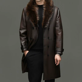 男式真皮皮衣;男式大衣;男式羽绒服