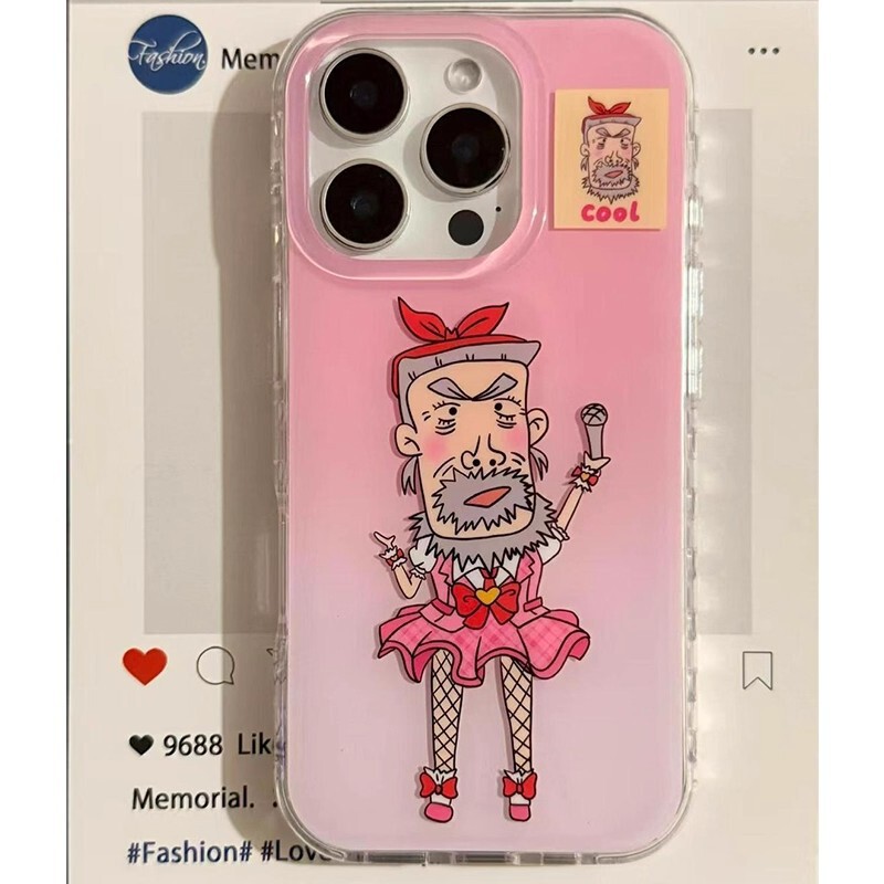 Funny Grandpa Cow Suitable for Iphone17Pro Mobile Phone Case 16Pro/13 Apple 17Promax/11 Double Layer 12 Funny Grandpa Cow Suitable for Iphone17Pro Mobile Phone Case 16Pro/13 Apple 17Promax/11 Double Layer 12