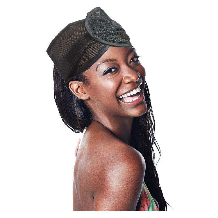 Diseño de malla de Venta caliente africano fresco y cómodo monocromo hombres y mujeres diadema deportiva Banda de Velcro popular europea y americana