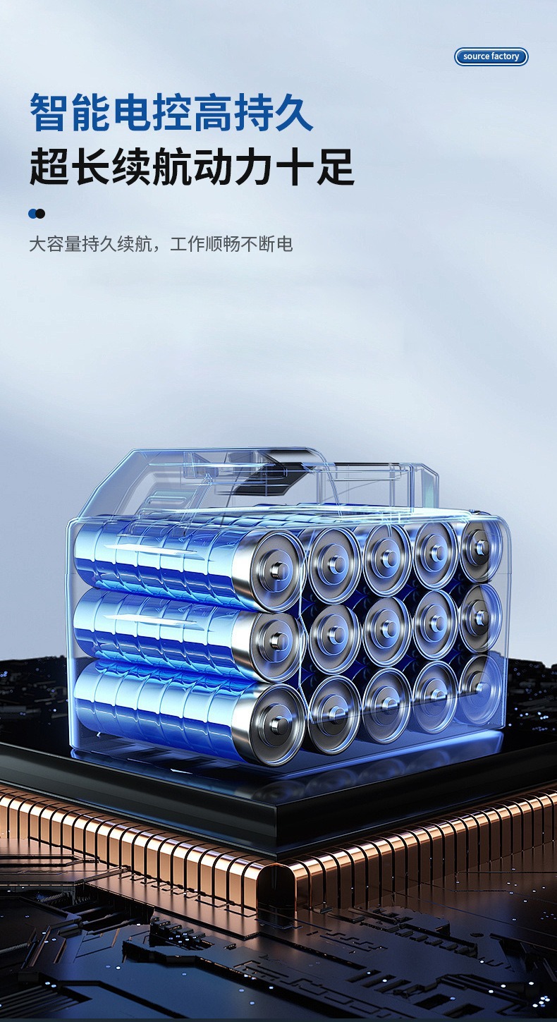 Household High-Pressure Car Washing Tool, Water Gun, Lithium Battery Portable Cleaning Machine, Spray Gun, High-Power Wireless Car Washing Machine Wholesale