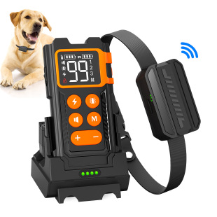 Amazon's New Pet Fence Two-In-One Dog Trainer Wireless Digital Fence with Charging Base Dog Fence