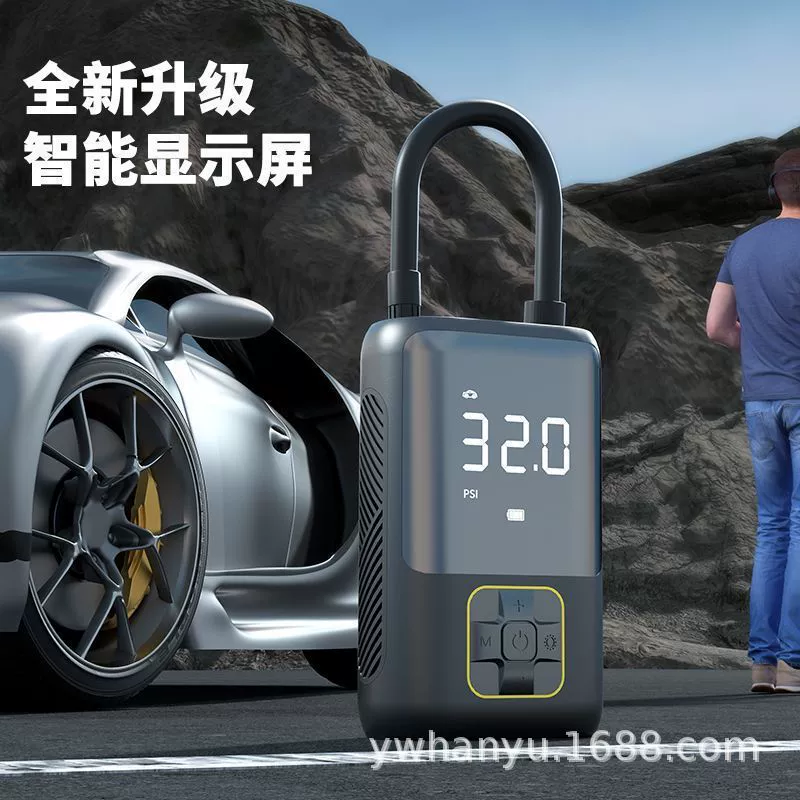 Автомобильный воздушный насос портативный беспроводной автомобильный электрический насос высокого давления многофункциональный автомобильный воздушный насос для шин