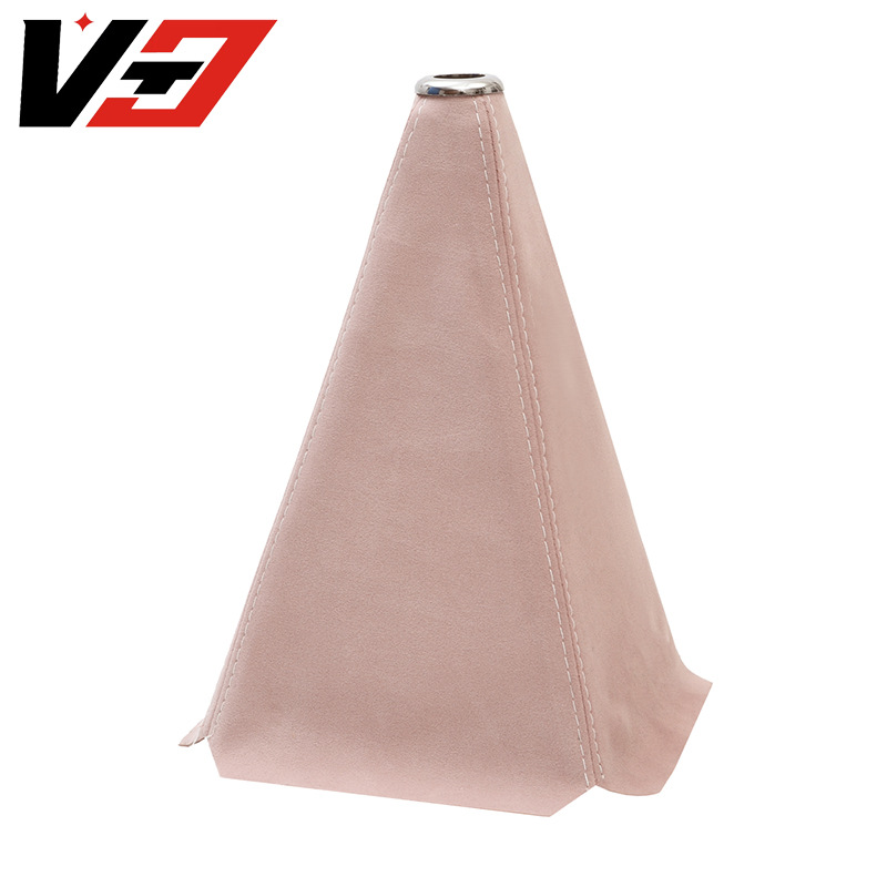 Cross-Border Hot-Selling Suede Suitable for Car Modification Dust Cover Replacement Gear Lever Universal Knob Ball Auto Accessories