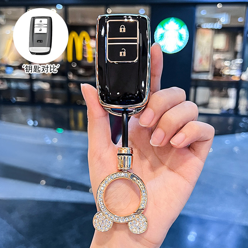 [Acura Smart 2버튼] 골드 엣지 블랙 + 골드 회전 버클
