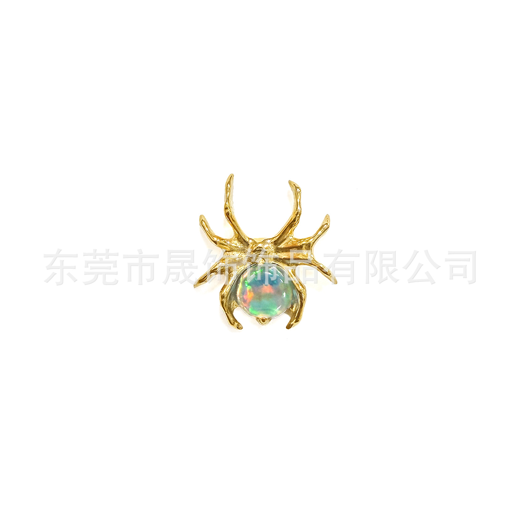 F136 Titanium Alloy 果冻欧珀蜘蛛 Ear Stud Helix Cartilage Stud G23 Implant Grade Titanium Labret Stud Piercing Jewelry
