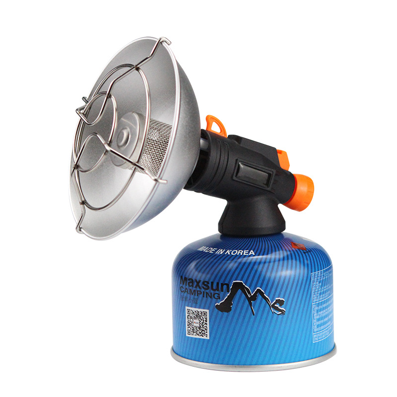 Invierno al aire libre camping calefacción artefacto mini portátil estufa de calefacción gas invierno camping pesca fuego pequeño sol