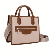 L 51711 Colorful Zipper Shoulder Bag ײɫ����� �羳ŷ��