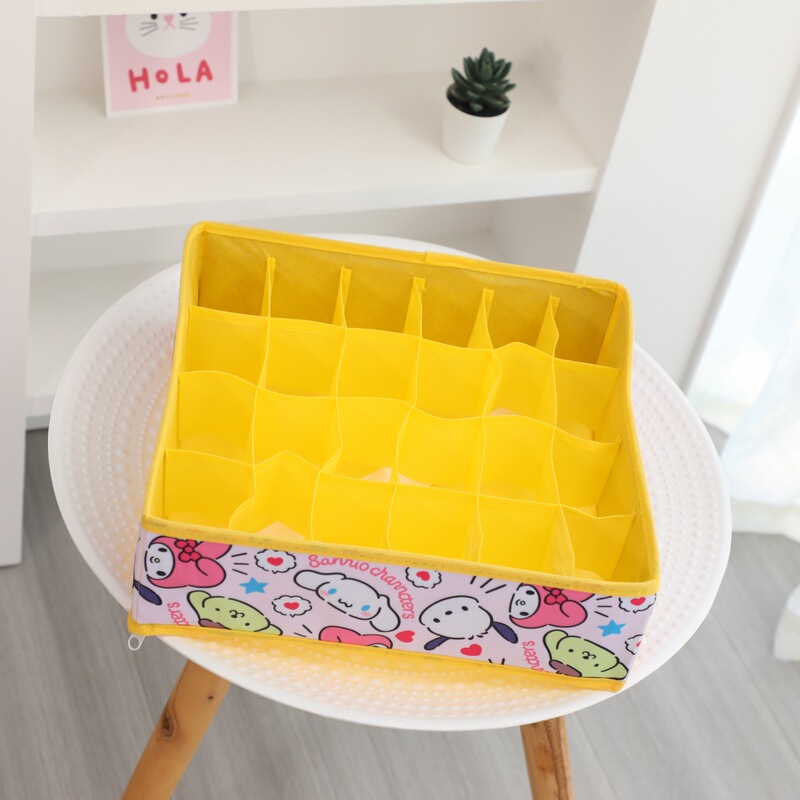 少女心クロミプリント下着靴下分類収納ケース漫画布芸防掻花アクセサリー分類整理|undefined