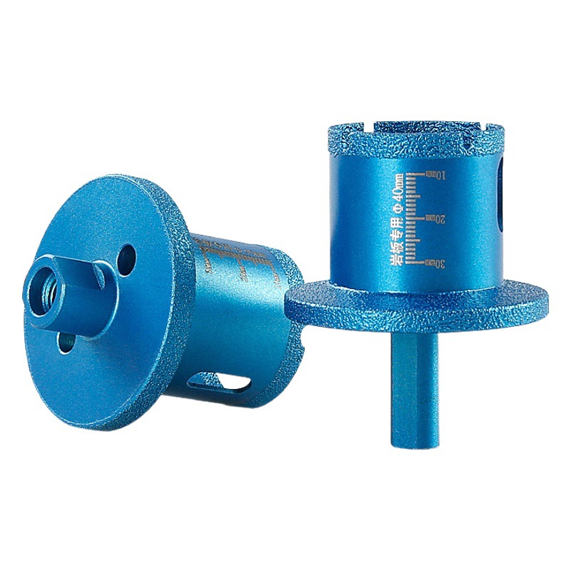 Placa de roca agujero abridor Cuenca de perforación fregadero de bajada baldosas de cerámica perforación de mármol Diamante de doble capa de perforación