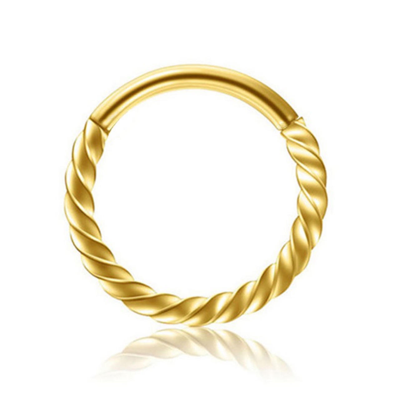 Piercing Nasenring Aus Edelstahl Körperschmuck Elegantes Design_voghion.com