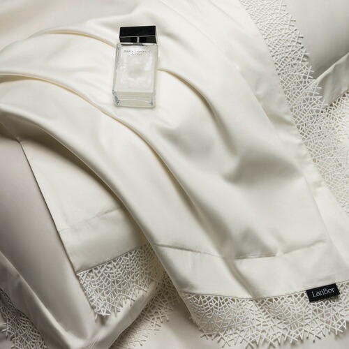 Minimalist Luxe A-Grade 140-Count Long-Staple Cotton Bedspread Set with Four-Piece Coverlet and Pillowcases All-Cotton Pure Cotton Embroidered Bedding Set