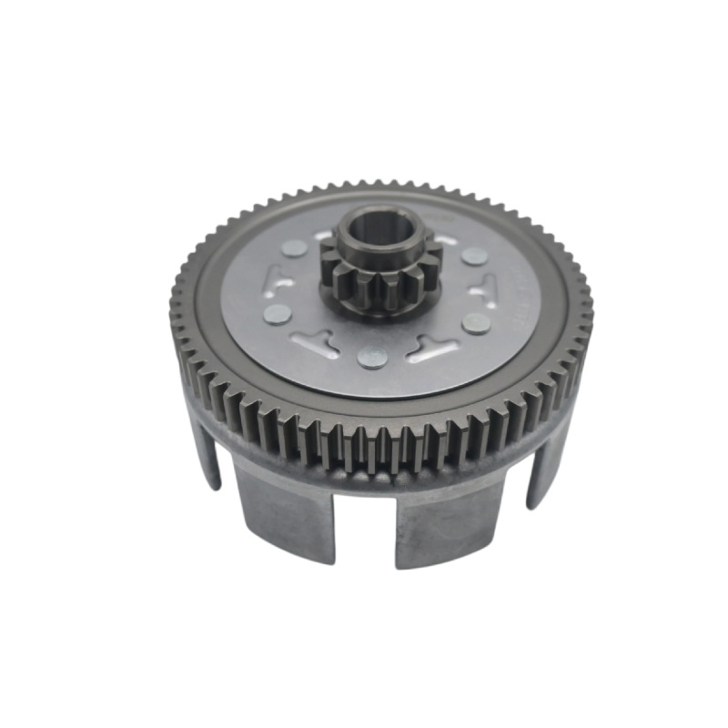 Motorcycle clutch assembly suitable for Zongshen W190 horizontal 190cc small drum assembly, clutch large gear