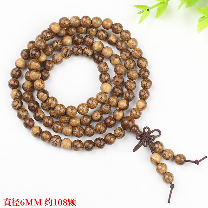 금사단 음양목 6mm 약 108알