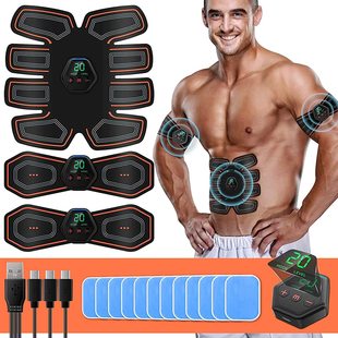 Display Abdominal Muscle Sticker Fitness Apparatus Manufacturers Cross-border New Products EMS Home Muscle Fitness Exercise Training Abdominal Fitness Apparatus