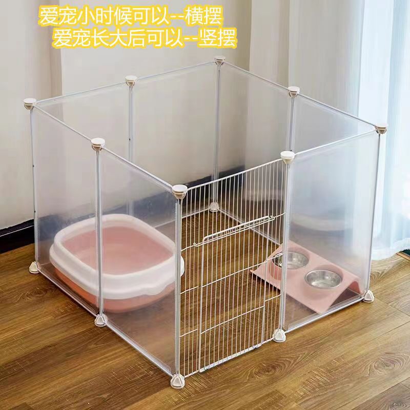 狗狗圍欄室內家用狗籠小中型犬泰迪家用隔離門寵物護欄狗窩狗籠子