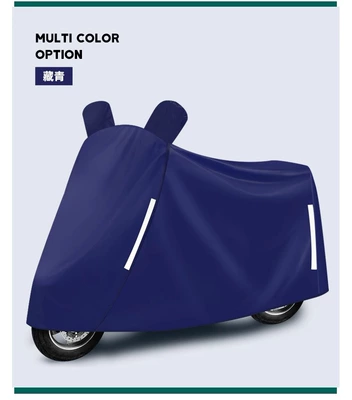 Bikes, Rainproof Cover for Motorcycles, Sun | Car clothing - 3xl-electric-vehicle-cover-navy-blue