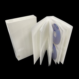 Source Manufacturer White Cd Album White Shell 12 Pages 48 Pieces into Cd Dvd Storage Album