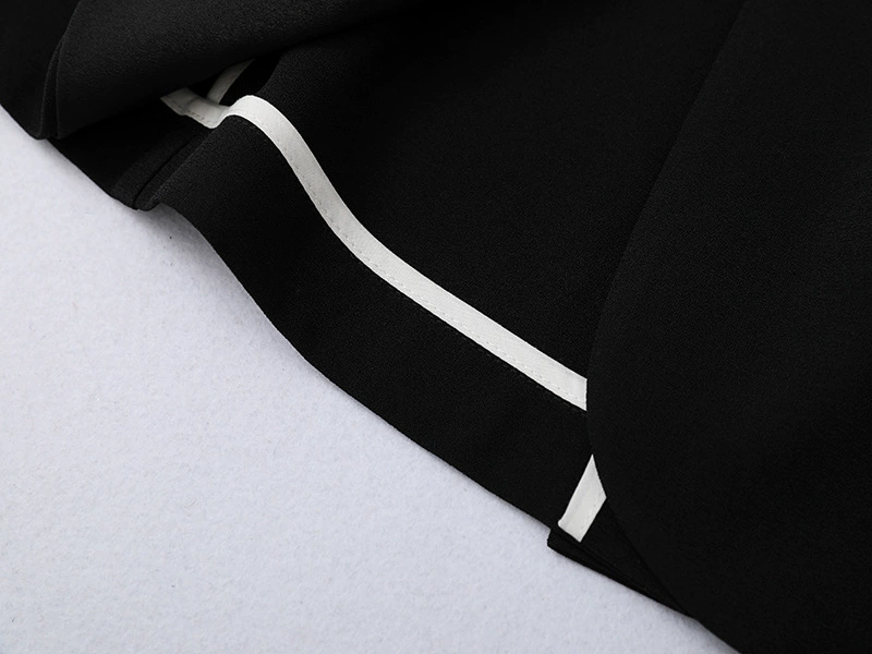 Летний костюм для боковой тумбы, лента, куртка, оптовая продажа, slim fit, с рукавами, большой размер