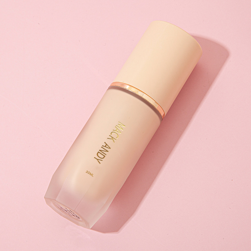 玛可安迪水凝精华粉底液上妆不卡粉丝滑乳液质地抖音快手一件代发