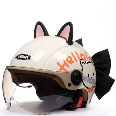 Mustang 3C Certified Winter Warm — Motosiklet dəbilqələri - one-size-fits-all-card-cat-black-pink-black-butterfly-w-comes-with-warm-ear-protection-removable