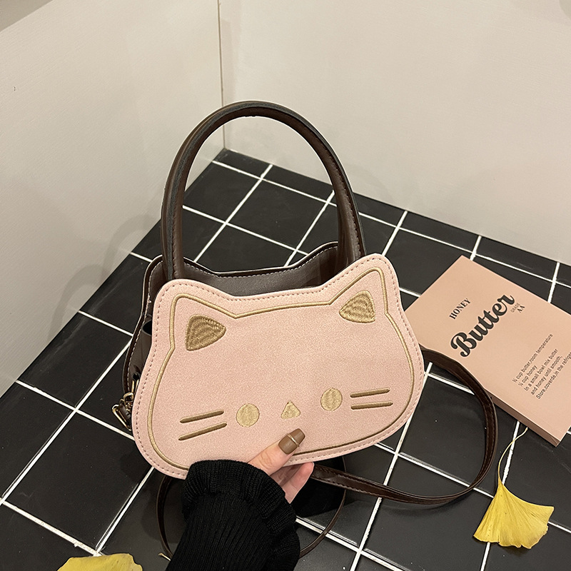 2025 New Cute Cat Handbag for Women, High-Capacity, Lightweight, Trendy Small Backpack, Commuter Crossbody Bag 2025 New Cute Cat Handbag for Women, High-Capacity, Lightweight, Trendy Small Backpack, Commuter Crossbody Bag