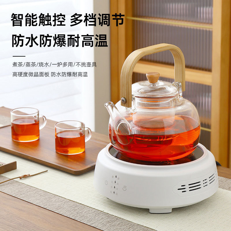 戈米源头厂家直供电陶炉小茶炉大功率新品玻璃壶铁壶烧水器茶具|undefined