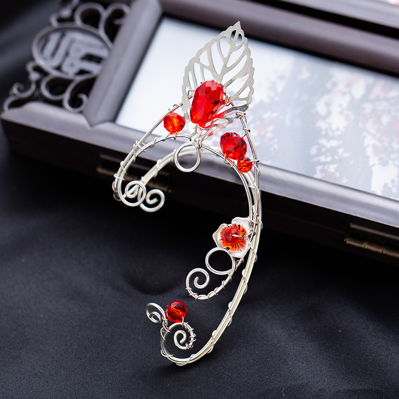 Title 1, Personalized Temperament New Red Ear Clip Elf E...