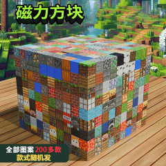 私のおもちゃの世界の磁気ブロックの積み木は磁気をつなぎ合わせてゲームの子供の益知能のミニ卸売りの男をつづり合わせます。